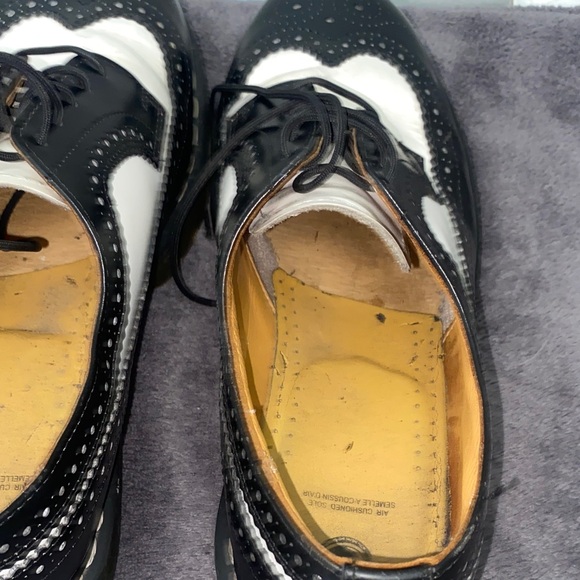Dr. Martens Two-Tone Black and White Oxfords main image 14
